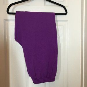 Tulex Purple Maximum Sweat Pants Size Large USA